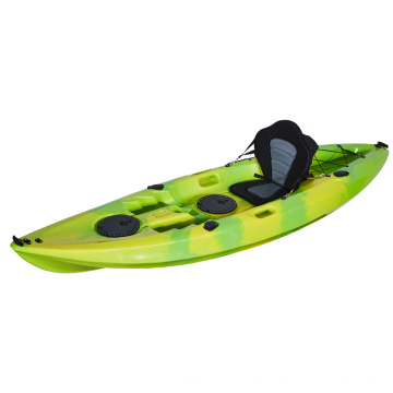 LSF Single Seat One Person 9.6FT Fishing Sit On Top Canoe LLDPE Plastic Kayak